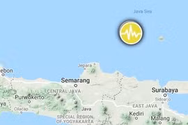 Sacude terremoto de magnitud 6,1 en escala Richter el océano frente a isla indonesia de Java