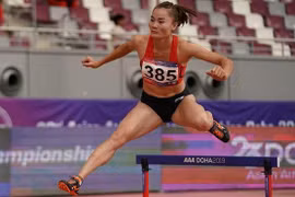 Ganó corredora vietnamita medalla de oro en Campeonato Asiático de Atletismo