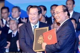 Destaca prensa camboyana visita a Vietnam de primer ministro Hun Sen 