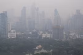 Cancelan vuelos en Tailandia por grave contaminación del aire 