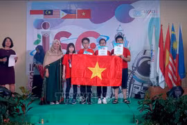 Triunfa delegación vietnamita en Concurso Internacional de Ciencias en Indonesia 