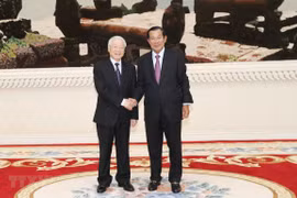 Trabajan Vietnam y Camboya para vigorizar cooperación multifacética bilateral