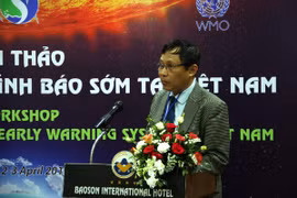 Evalúan expertos internacionales sistema de alerta temprana ante desastres naturales en Vietnam 