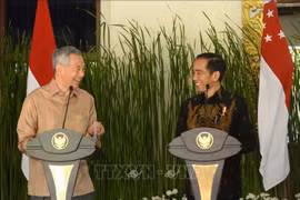 Visita presidente de Indonesia a Singapur