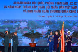 Gran ceremonia marca aniversario 75 del Ejército Popular de Vietnam