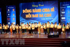 Desarrollan en ciudad vietnamita actividad a favor de víctimas del Agente Naranja