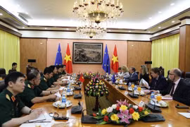Comprometidos Vietnam y la UE a fortalecer nexos en defensa 