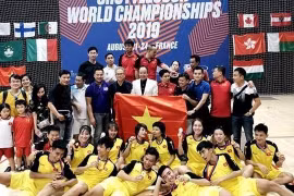 Triunfa equipo vietnamita en el Campeonato Mundial de Jianzi 2019