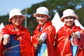 SEA Games 30: cosecha de oros de arquería y atletismo de Vietnam