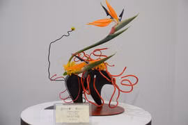 Vietnam participa por primera vez en exposición de ikebana, arte japonés de arreglo floral 