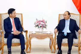 Aboga en Hanoi premier de Vietnam por incremento de inversiones del grupo japonés AEON 