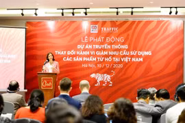 Disminuye demanda de productos procesados de tigre en Vietnam