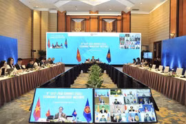 ASEAN y sus socios acuerdan promover cooperación económica post-pandemia