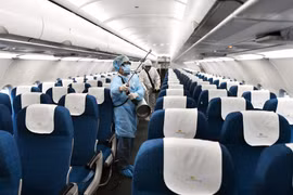 Vietnam Airlines realiza desinfecciones estrictas, especialmente en aviones de vuelos internacionales