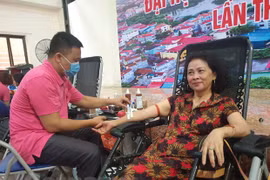 Nutrida participación en donación de sangre en provincia de Bac Giang 