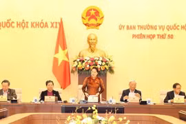 Sesiona 50 reunión del Comité Permanente del Parlamento de Vietnam