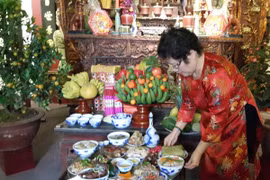 Ofrendas para ancestros en la cultura vietnamita
