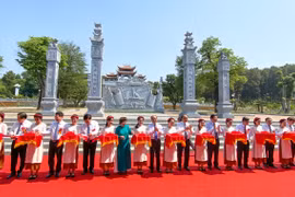 Inauguran un templo dedicado a los antepasados del Presidente Ho Chi Minh