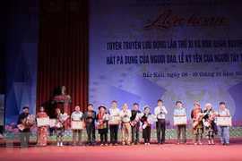 Reconocen patrimonio cultural inmaterial nacional al canto y rito de minorías étnicas de Bac Kan