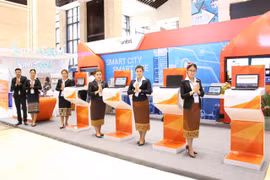 Empresa Unitel de Vietnam reconocida por sus contribuciones a la transformación digital de Laos