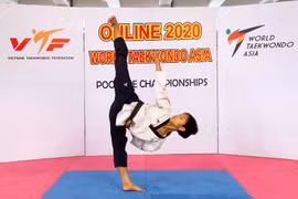 Gana Vietnam medalla de bronce en Campeonato Asiático de Taekwondo 2020
