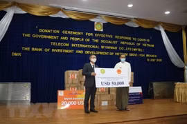 Apoya Vietnam a lucha contra COVID-19 en Myanmar 