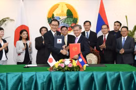 Japón ayuda a Laos en el desarrollo de recursos humanos