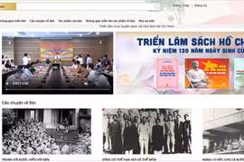 Efectúan exposición de libros en línea sobre el Presidente Ho Chi Minh