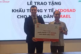 Envían desde Vietnam 10 mil cubrebocas a Israel 