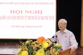 Máximo dirigente vietnamita pide responsabilidad de diputados y votantes de Hanoi para construir la capital digna