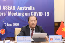 ASEAN y Australia celebran videoconferencia especial sobre COVID- 19