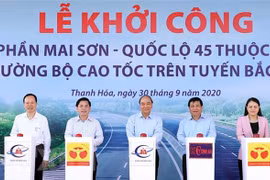 Primer ministro de Vietnam da comienzo a construcción de un tramo de la autopista Norte-Sur