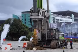 Inician construcción de carretera que conecta Malasia y Singapur