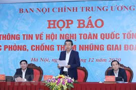 Celebrarán en Hanoi Conferencia nacional de balance de la lucha anticorrupción
