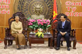 Viceprimera ministra de Camboya felicita a provincia vietnamita por el Tet