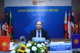 Efectúan reunión en línea de altos funcionarios de la ASEAN