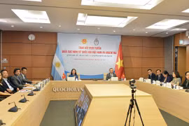 Parlamentarios de Vietnam y Argentina realizan intercambio virtual
