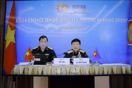 Inauguran reunión en línea del Grupo de Trabajo de Altos Funcionarios de Defensa de ASEAN