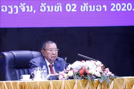 Laos celebra gran ceremonia por el aniversario 45 del Día Nacional