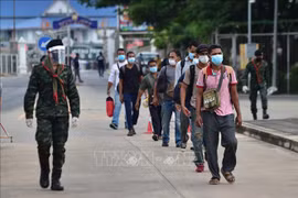Tailandia refuerza el control de COVID-19 en 10 provincias fronterizas con Myanmar