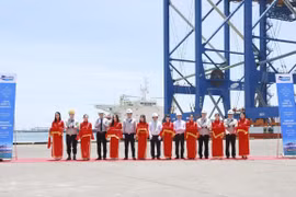 Doosan Vina entrega dos gigantescas grúas a puerto internacional de Gemalink