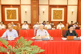 Máximo dirigente de Vietnam destaca preparativos por XVII Asamblea del Comité partidista en Hanoi