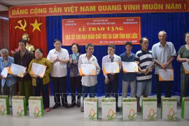 Apoyan a las víctimas del Agente Naranja en provincia vietnamita de Bac Lieu