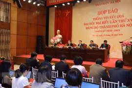Concluye la XVII Asamblea del Comité partidista de Hanoi
