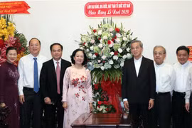 Continúan felicitaciones navideñas a comunidad católica en Ciudad Ho Chi Minh