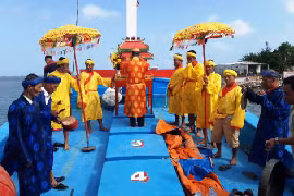 Celebran en Quang Nam festival dedicado al dios de los peces
