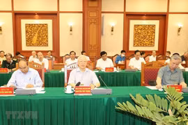 Máximo dirigente de Vietnam preside reunión del subcomité de documentos para XIII Congreso del PCV