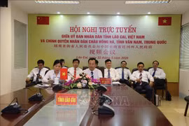 Provincias de Vietnam y China trabajan por facilitar despacho aduanero de productos 