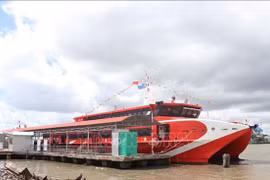Inauguran primera ruta por mar en Ca Mau, provincia del extremo sur de Vietnam