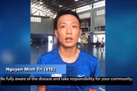 Jugador vietnamita de futsal se suma a campaña de AFC contra el COVID-19 